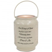Lantern On Wings Of Gold Small Ivory Lantern On Wings Of Gold Small Ivory