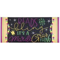2pk -Doormat Insert Beads And Bling - (Pack of 2)