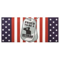 2pk -Doormat Insert Proud To Be A Veteran - (Pack of 2)