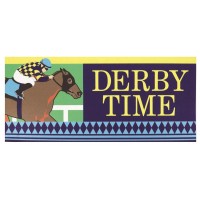 2pk -Doormat Insert Derby Time - (Pack of 2)