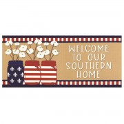 2pk -Doormat Insert Welcome Cotton Jars - (Pack of 2)