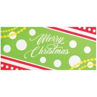 2pk -Doormat Insert Merry Christmas - (Pack of 2)