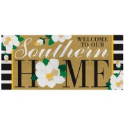 2pk -Doormat Insert Welcome Southern Home - (Pack of 2)