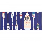 2pk -Doormat Insert Better At The Lake - (Pack of 2)