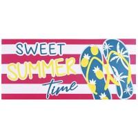 2pk -Doormat Insert Sweet Summer Time - (Pack of 2)
