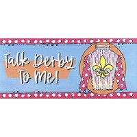 2pk -Doormat Insert Jockey Silk Talk Derby To - (Pack of 2)