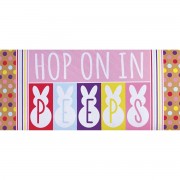 2pk -Doormat Insert Hop In Peeps - (Pack of 2)