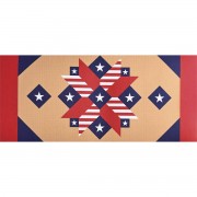 2pk -Doormat Insert Patriotic Barn Star - (Pack of 2)