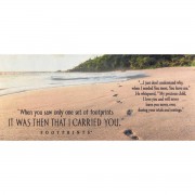 2pk -Doormat Insert Footprints - (Pack of 2)