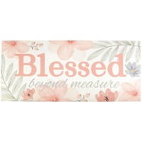 2pk -Doormat Insert Blessed Beyond Measure - (Pack of 2)