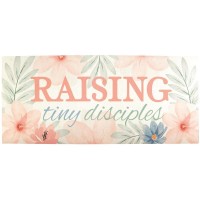 2pk -Doormat Insert Raising Tiny Disciples - (Pack of 2)