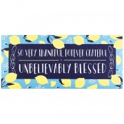 2pk -Doormat Insert Thankful Grateful Blessed - (Pack of 2)