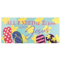 2pk -Doormat Insert All I Need Is The Sun - (Pack of 2)