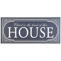 2pk -Doormat Insert Christ Is The Head - (Pack of 2)