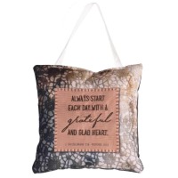 2pk -Hanging Door Pillow Grateful & Glad 6L - (Pack of 2) 2pk -Hanging Door Pillow Grateful & Glad 6L - (Pack of 2)