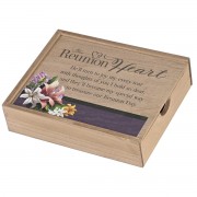 2pk -Memory Box Reunion Heart Woodgrain - (Pack of 2) 2pk -Memory Box Reunion Heart Woodgrain - (Pack of 2)