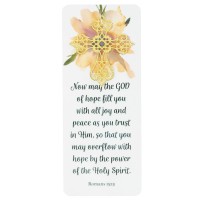 12pk -Embellished Bookcard Rom.15:13 God Hope - Pack of 12 12pk -Embellished Bookcard Rom.15:13 God Hope - Pack of 12