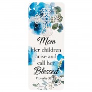 12pk -Embellished Bookcard Prov.31:28 Mom - Pack of 12