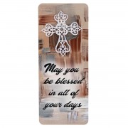 12pk -Embellished Bookcard May You Be Blessed - Pack of 12