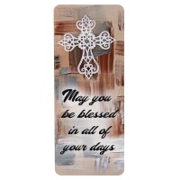 12pk -Embellished Bookcard May You Be Blessed - Pack of 12