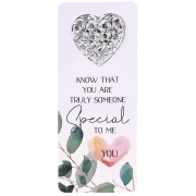 12pk -Embellished Bookcard Know That You Are - Pack of 12