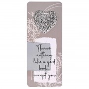12pk -Embellished Bookcard Good Book - Pack of 12