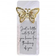 12pk -Embellished Bookcard Just A Little Note - Pack of 12