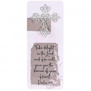 12pk -Embellished Bookcard Delight Ps. 37:4 - Pack of 12