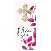 12pk -Embellished Bookcard Bless You - Pack of 12
