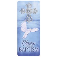 12pk -Embellished Bookcard Blessings Baptism - Pack of 12 12pk -Embellished Bookcard Blessings Baptism - Pack of 12