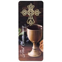 12pk -Embellished Bookcard First Communion - Pack of 12 12pk -Embellished Bookcard First Communion - Pack of 12