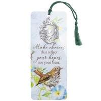 6pk -Ornament Bookcard Make Choices - Pack of 6