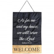Door Hanger As For Me&My House Josh.24