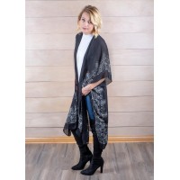 Women's Medallion Pattern Kimono