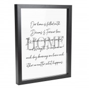 Framed Wall Art Our Home Is Filled With
