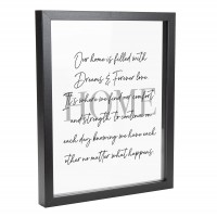 Framed Wall Art Our Home Is Filled With