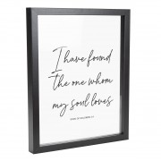 Framed Wall Art SongOfSolomon3:4 I Found