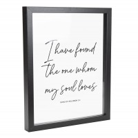 Framed Wall Art SongOfSolomon3:4 I Found