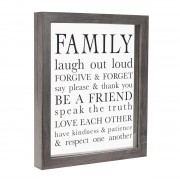 Framed Wall Art Family, Laugh Out Loud