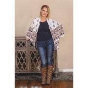 Women's Medallion Fashion Cocoon Wrap