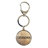 3pk -GRANDMA Keychain Circle Mixed - Pack of 3