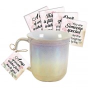 Pearl Ivory Ceramic Mugs (4Pk) General - Pack of 4