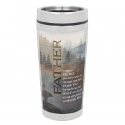 2pk -Travel Mug Father, I Admire the Man - (Pack of 2)