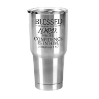 2pk -Travel Tumbler Blessed Man Jer. 17:7 - (Pack of 2) 2pk -Travel Tumbler Blessed Man Jer. 17:7 - (Pack of 2)