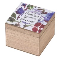 2pk -Keepsake Box Grandma You Are Loved - (Pack of 2)