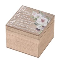2pk -Keepsake Box Daughter Always Remember - (Pack of 2) 2pk -Keepsake Box Daughter Always Remember - (Pack of 2)