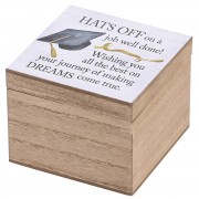 2pk -Keepsake Box Hats Off On A Job Well Done - (Pack of 2)
