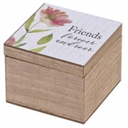 2pk -Keepsake Box Friends Forever And Ever - (Pack of 2)