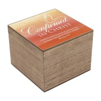 2pk -Keepsake Box Confirmed In Christ Rom.5:5 - (Pack of 2)