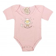 2pk -BABY SHIRT 3-6MO PNK JESUS LOVE ME COTN - (Pack of 2)